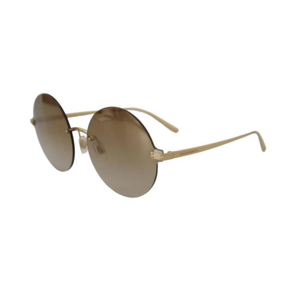 <span class="sold-out-label">ĐÃ BÁN HẾT</span> <span class="product-title">RED LENS GOLD METAL FRAME ROUND WOMEN EYEWEAR SUNGLASSES.</span>